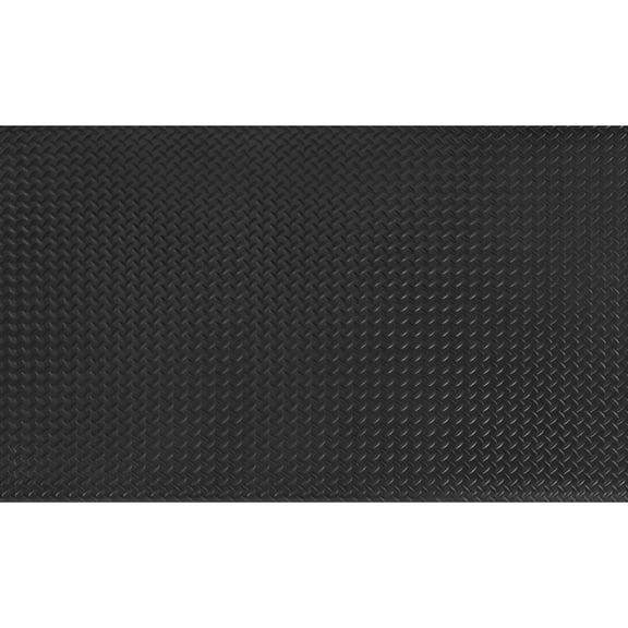 Apache Mills Diamond Deluxe SoftFoot Anti-fatigue Mat, Black, 3' x 5'