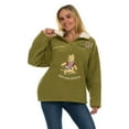 thumbnail image 3 of Women's Character Winter Sherpa Quarter-Zip Pullover, 3 of 13