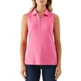 thumbnail image 1 of Rafaella Women's Sleeveless Polo, 1 of 5
