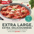 thumbnail image 2 of Dash 14" Ceramic Nonstick Electric Skillet 4-Quart Capacity, 2 of 6