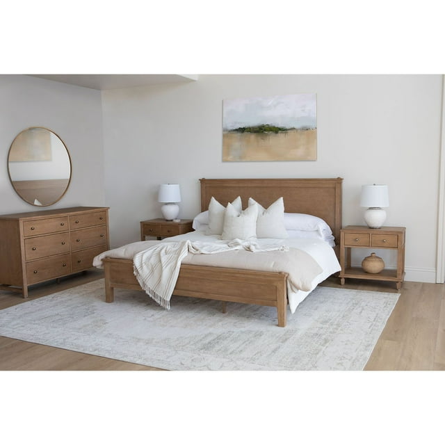 details by Becki Owens Ren Bedroom Set, Distressed Natural Wood Finish, Assorted Sizes & Sets
