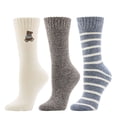 thumbnail image 1 of Cuddl Duds Women's 3-Pack Novelty Sock, 1 of 4