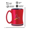 thumbnail image 3 of Logo Brands St. Louis Cardinals 14oz Relief Mug Set, 3 of 5