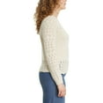 thumbnail image 2 of Nine West Women's Pointelle Sweater, 2 of 7