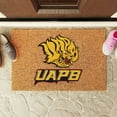 thumbnail image 2 of Logo Brands Arkansas-Pine Bluff Golden Lions Doormat, 2 of 5