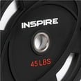 thumbnail image 5 of Inspire Fitness 2 x 45 lb Urethane Olympic Weight Plates, 5 of 5