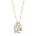 thumbnail image 2 of 2.00 CT.T.W. Lab Created Pear Cut Diamond Solitaire Pendant in 14K Gold, 2 of 5