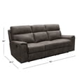 thumbnail image 4 of Lawrence Fabric Manual Reclining Sofa Set, Assorted Colors, 4 of 17