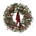 thumbnail image 6 of Member's Mark 36" Pre-Lit Burgundy Wreath, 6 of 6