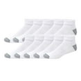 thumbnail interactive-video image 1 of Member's Mark 10-Pack Cotton Quarter Sock, 1 of 6
