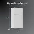 thumbnail image 3 of Kenmore 20.2 cu. ft. Top Mount Refrigerator w/ Pocket Handle, 3 of 12