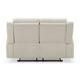 thumbnail image 20 of Rhodes 3-Piece Leather Manual Reclining Set, Assorted Colors, 20 of 23