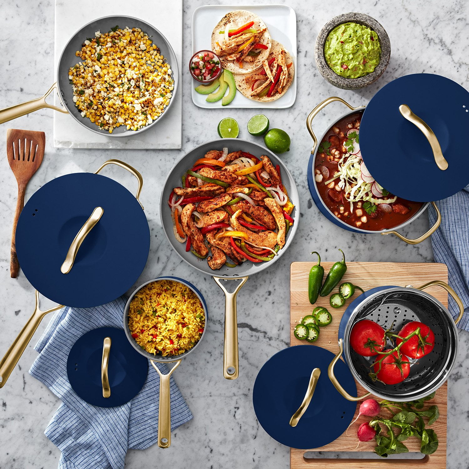 Member's Mark 11-Piece Modern Ceramic Cookware Set - Samsclub.com