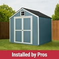 thumbnail image 2 of Handy Home Products Gable 8' x10' Outdoor Wooden Shed, Choose Installation, 2 of 15
