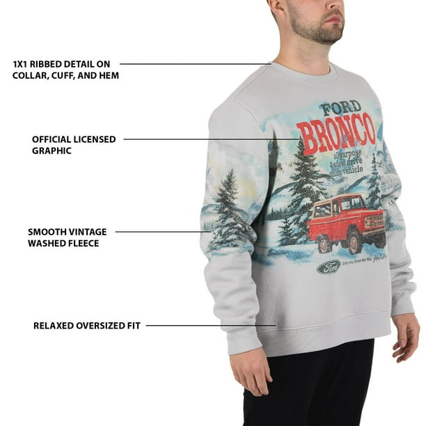 Men's Holiday Crewneck Fleece Sweatshirt - Samsclub.com