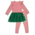 thumbnail image 8 of Counting Daisies Toddler Girls Holiday Tutu Set, 8 of 9