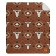 thumbnail image 2 of Yellowstone Silk Touch Sherpa Reverse Throw, 60" x 70", 2 of 5