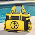thumbnail image 2 of Logo Brands Pittsburgh Steelers 36 Can Cooler, 2 of 5