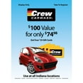 thumbnail image 2 of Crew Carwash $100 Gift Card Multi-Pack, 4 x $25, 2 of 3