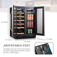 thumbnail image 13 of Lanbo 24 Inch 18 Bottle and 55 Can Wine and Beverage Refrigerator, 13 of 15