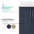 thumbnail image 6 of OVE Decors Kansas 24" W x 19" D Freestanding Bathroom Vanity with Sink, 6 of 20