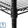 thumbnail image 3 of Seville Classics 5-Tier NSF-Certified Steel Shelving, 24”W x 18”D x 75”H, 3 of 5