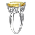 thumbnail image 4 of Emerald Cut Gemstone Ring in Sterling Silver, 4 of 6