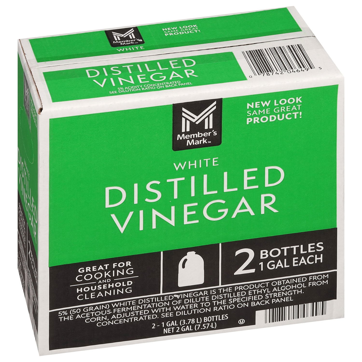 Member's Mark Distilled White Vinegar, 1 gal., 2 pk. - Samsclub.com