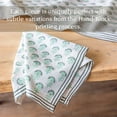 thumbnail image 2 of Over&Back 100% Linen Hand Blocked Napkins, Set of 4, 2 of 9