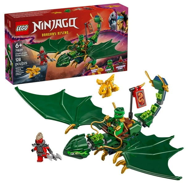 LEGO NINJAGO Lloyd's Green Forest Dragon Toy, 128 pcs. - Samsclub.com