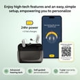 thumbnail image 2 of Jabra Enhance Select M2 Swift Comfortable Receiver-In-Ear (RIE) Hearing Aids - Silver, 2 of 9