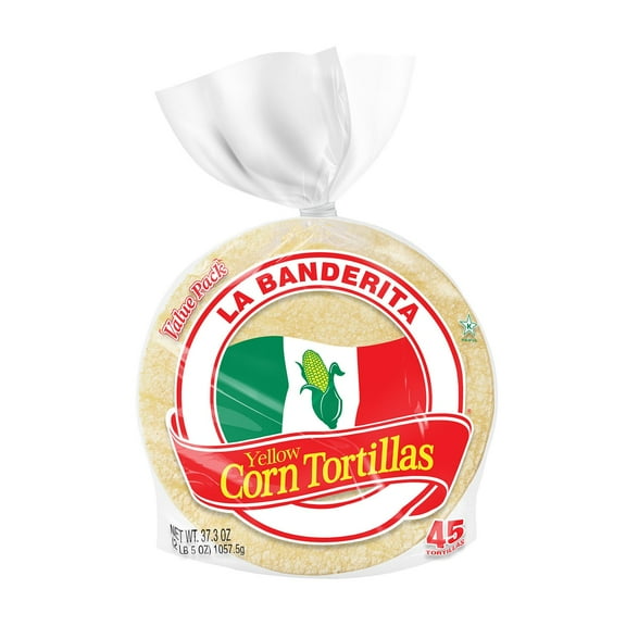 La Banderita Yellow Corn Tortillas, 45 ct.
