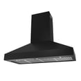 thumbnail image 3 of Thor Kitchen Gordon Ramsay Series 48-Inch Professional Wall Mount Pyramid Range Hood, 3 of 9