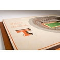 thumbnail image 4 of YouTheFan Tennessee Volunteers 17"x13" 3D 5 Layer Stadium View Wall Art, 4 of 5