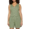 thumbnail image 1 of Express Women's Linen Vest, 1 of 7