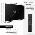 thumbnail image 4 of SAMSUNG 75" Class The Frame QLED 4K UTLRA HD Smart TV QN75LS03ADFXZA, 4 of 14
