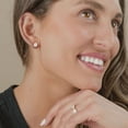 thumbnail image 7 of Lab Created Diamond Earrings in 14K Gold, 7 of 7