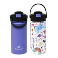 thumbnail image 1 of Hydraflow Kids Hybrid 14-oz Stainless Steel Insulated Bottles, 2 Pack, Choose Color, 1 of 4