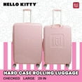 thumbnail image 2 of Hello Kitty 29" Rolling Luggage, Hardshell Suitcase with Spinner Wheels, Assorted Colors, 2 of 7