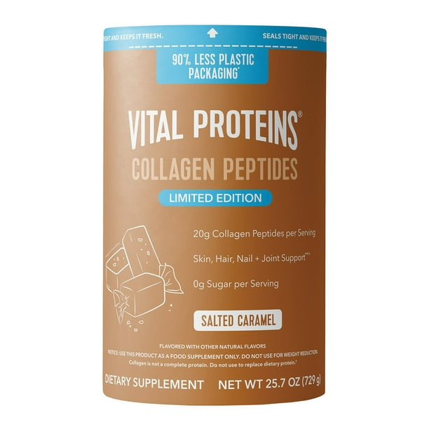 Vital Proteins Collagen Peptides Powder, Salted Caramel, 1.6 lbs. - Samsclub.com Vital Proteins Collagen Peptides Powder, Salted Caramel, 1.6 lbs. - Samsclub.com