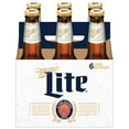 thumbnail image 1 of Miller Lite Lager Beer, 12 fl. oz. bottle, 6 pk., 1 of 1