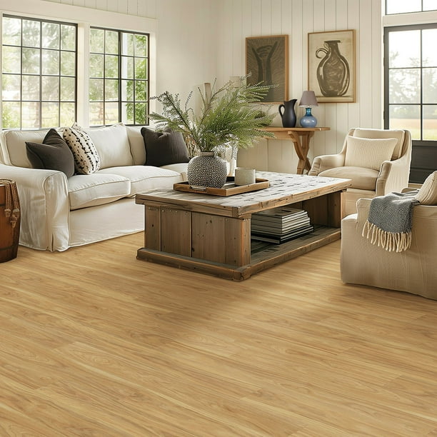 QuickStep by Mohawk Windview Hickory Waterproof Laminate Flooring