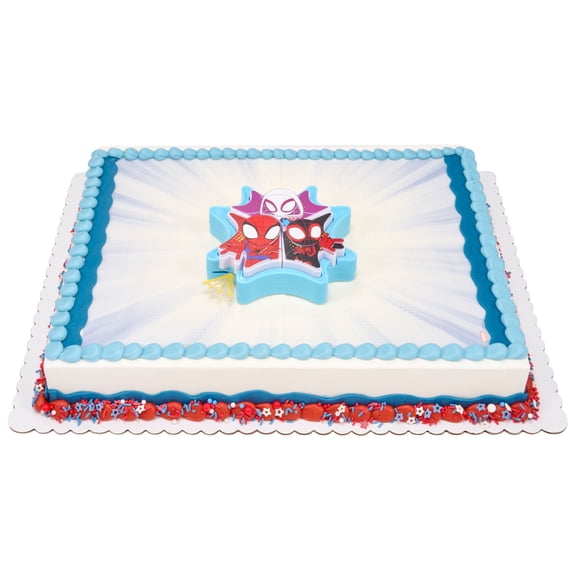 Marvel's Spidey and His Amazing Friends Half Sheet Cake