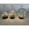 thumbnail image 4 of Deck Impressions Multi-Size Solar/USB LED Crackle Glass Globe Lights, 3-Pack, 4 of 6