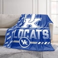 thumbnail image 2 of Logo Brands Kentucky Wildcats 60"x70" Super Plush Blanket, 2 of 7