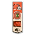thumbnail image 1 of YouTheFan NFL 6" x 19" 3D Stadium View Banner, 1 of 6