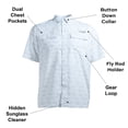 thumbnail image 3 of Habit Men's Short Sleeve 50+ UPF Fishing Shirt, 3 of 7