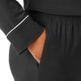 thumbnail image 5 of Dreammark Women's 2-Piece Notch Collar Pajama Set, 5 of 12