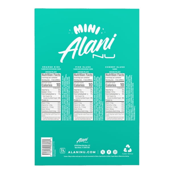 Alani Nu Mini Variety Pack, 8.4 fl. oz., 24 pk. - Samsclub.com