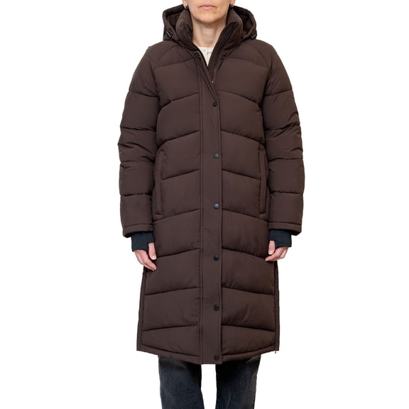 London Fog Womens Ultra Long Puffer